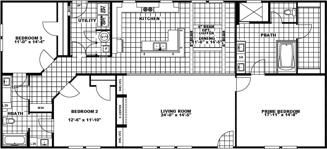 Floor plan for VERSAILLES