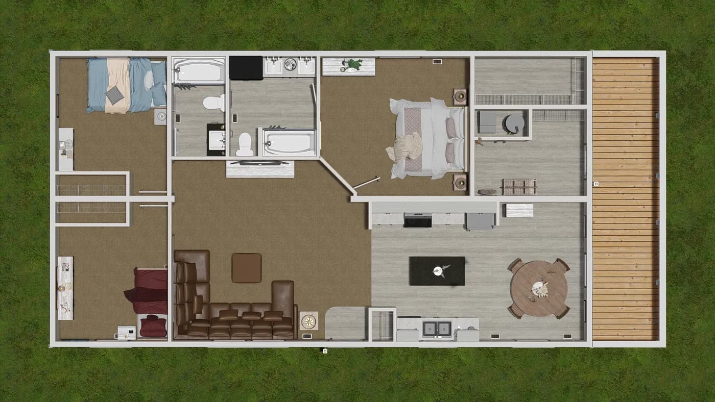 Floor plan for 5628-5745P THE PULSE