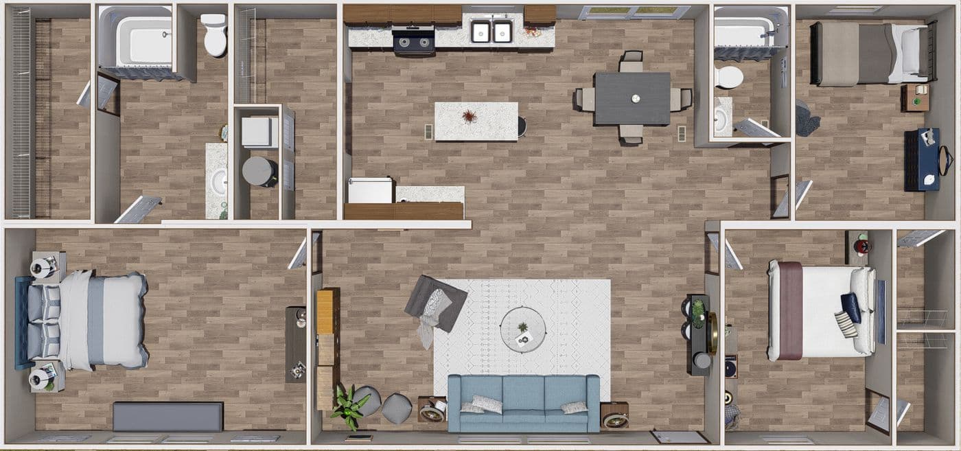 Floor plan for THRILL