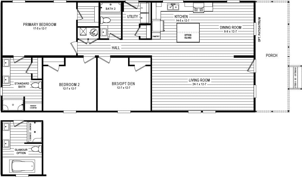 28' Floor Plan