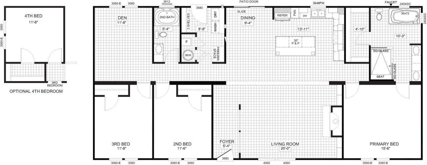 Floor plan for THE LLOYD II
