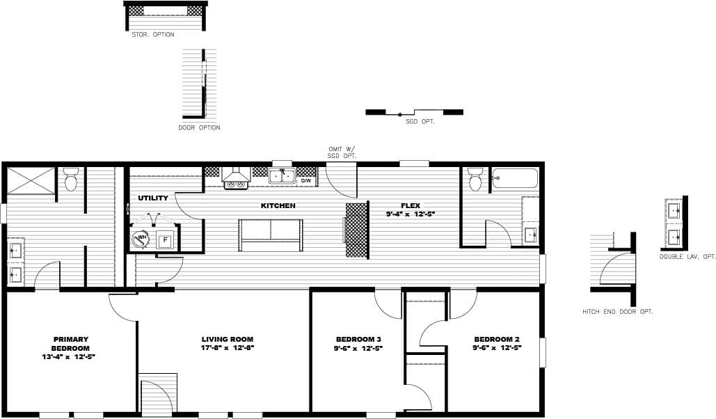 Floor plan for LET IT BE