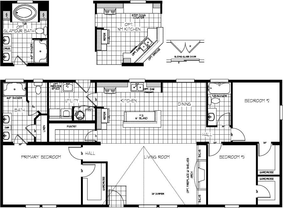 Floor plan for K2760A