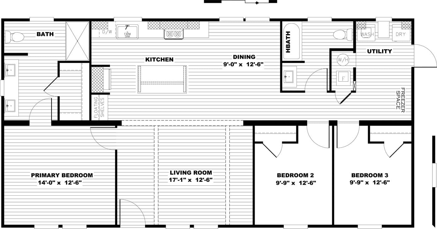 Floor plan for WILDER