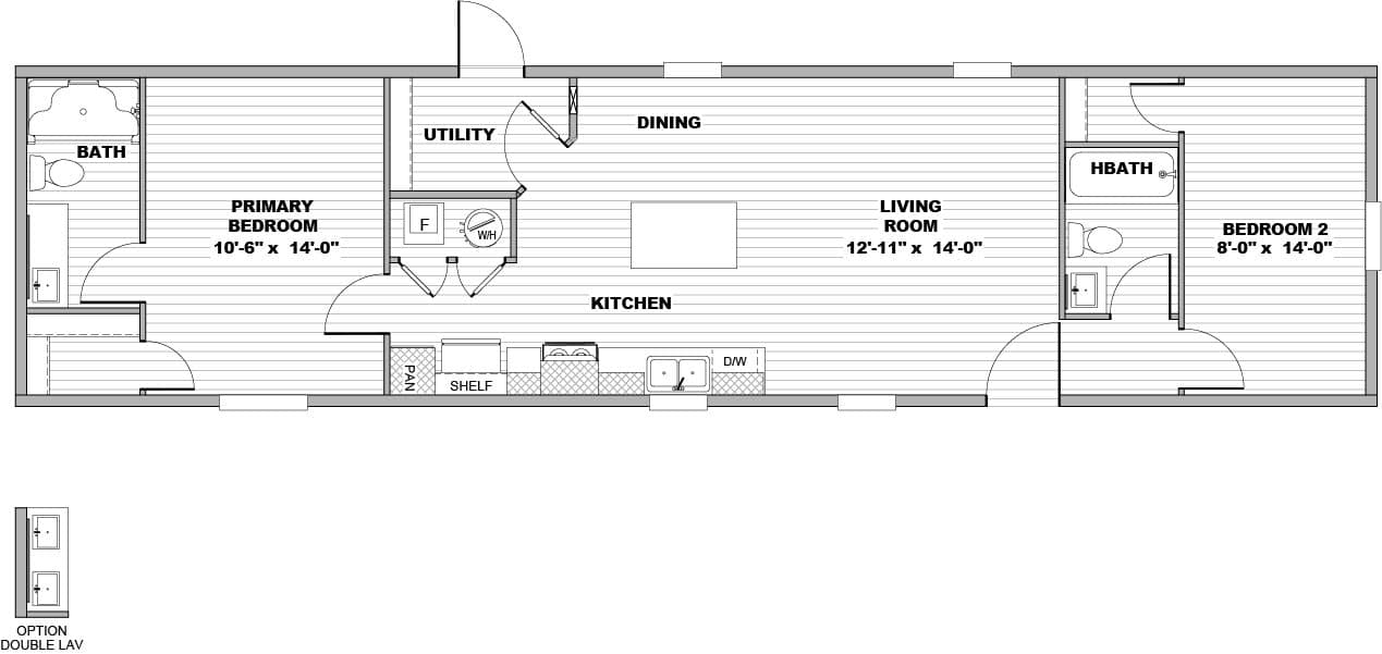 Floor plan for ATLAS