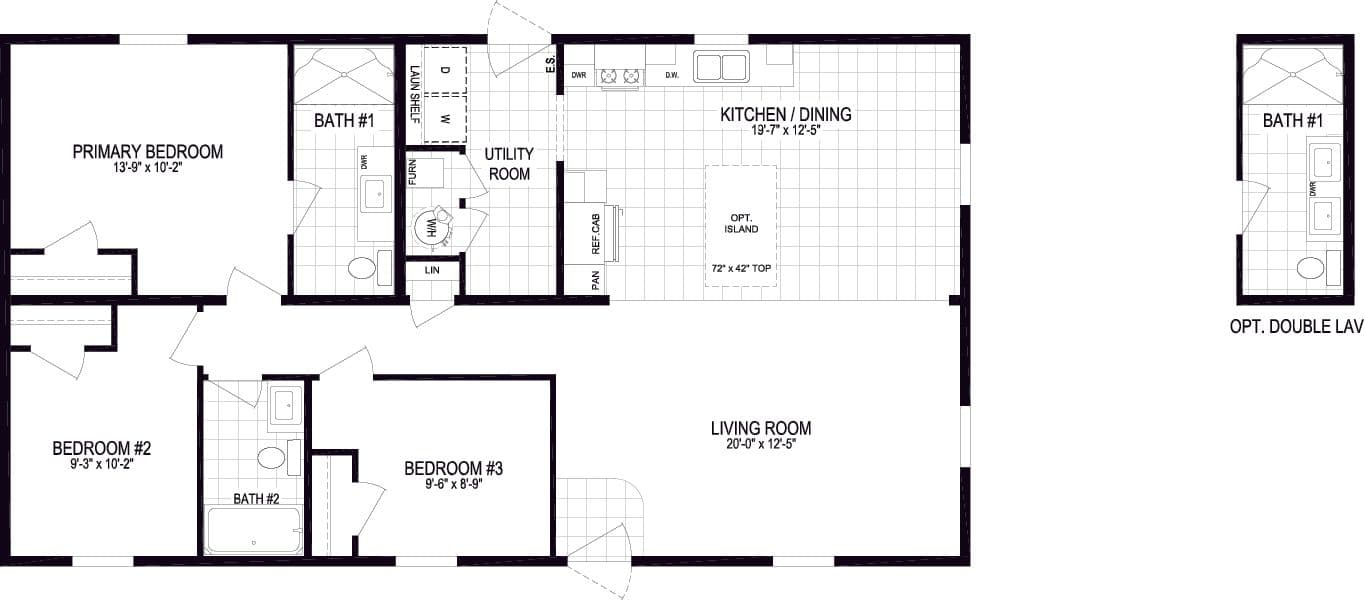 Floor plan for 4828-MS066-2 BLUFFTON