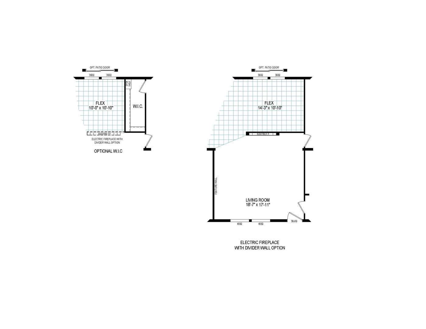 The 6032-5700 THE PULSE Floor Plan. This Manufactured Mobile Home features 3 bedrooms and 2 baths.