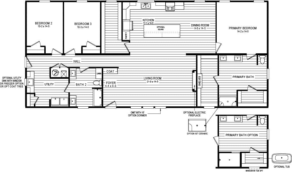 32' Floor Plan
