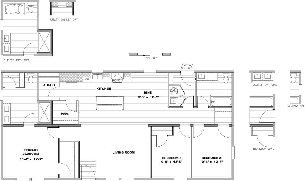 Floor plan for WONDERFUL WORLD