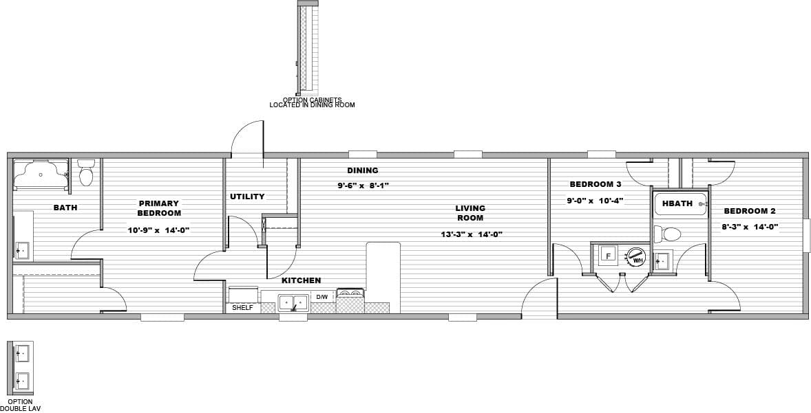 Floor plan for OASIS