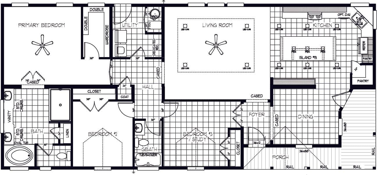 Floor plan for SUM3068A