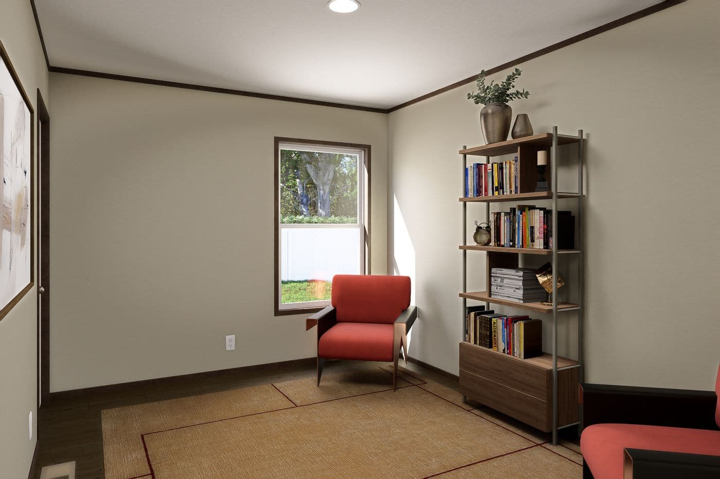 The EXPEDITION Guest Bedroom. This Manufactured Mobile Home features 4 bedrooms and 2 baths.