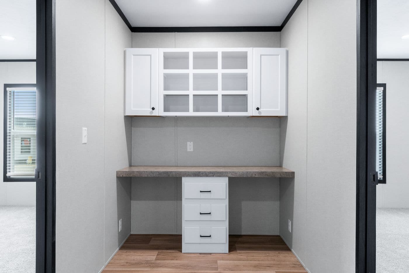 The ABSOLUTE VALUE Study Nook. This Manufactured Mobile Home features 4 bedrooms and 2 baths.
