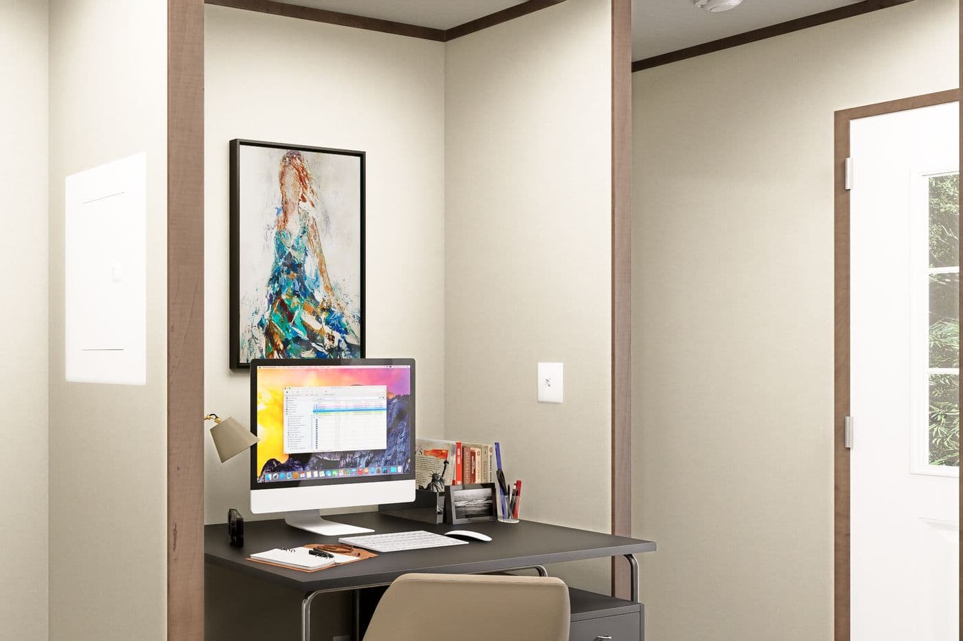 The TIDE Flex. This Manufactured Mobile Home features 2 bedrooms and 2 baths.