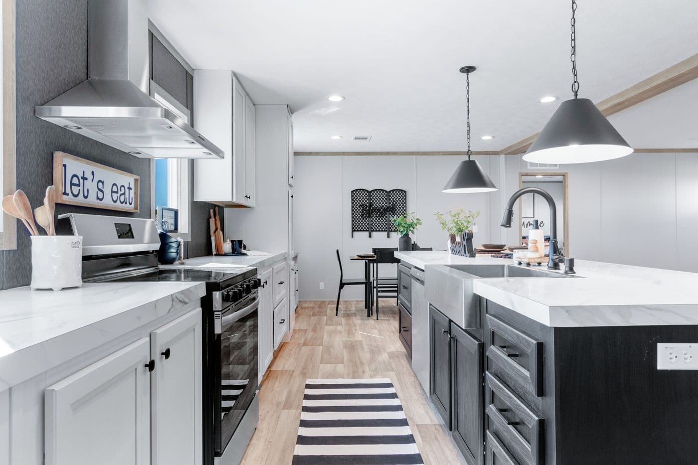 The ANATOLIA XL Kitchen. This Manufactured Mobile Home features 3 bedrooms and 2 baths.
