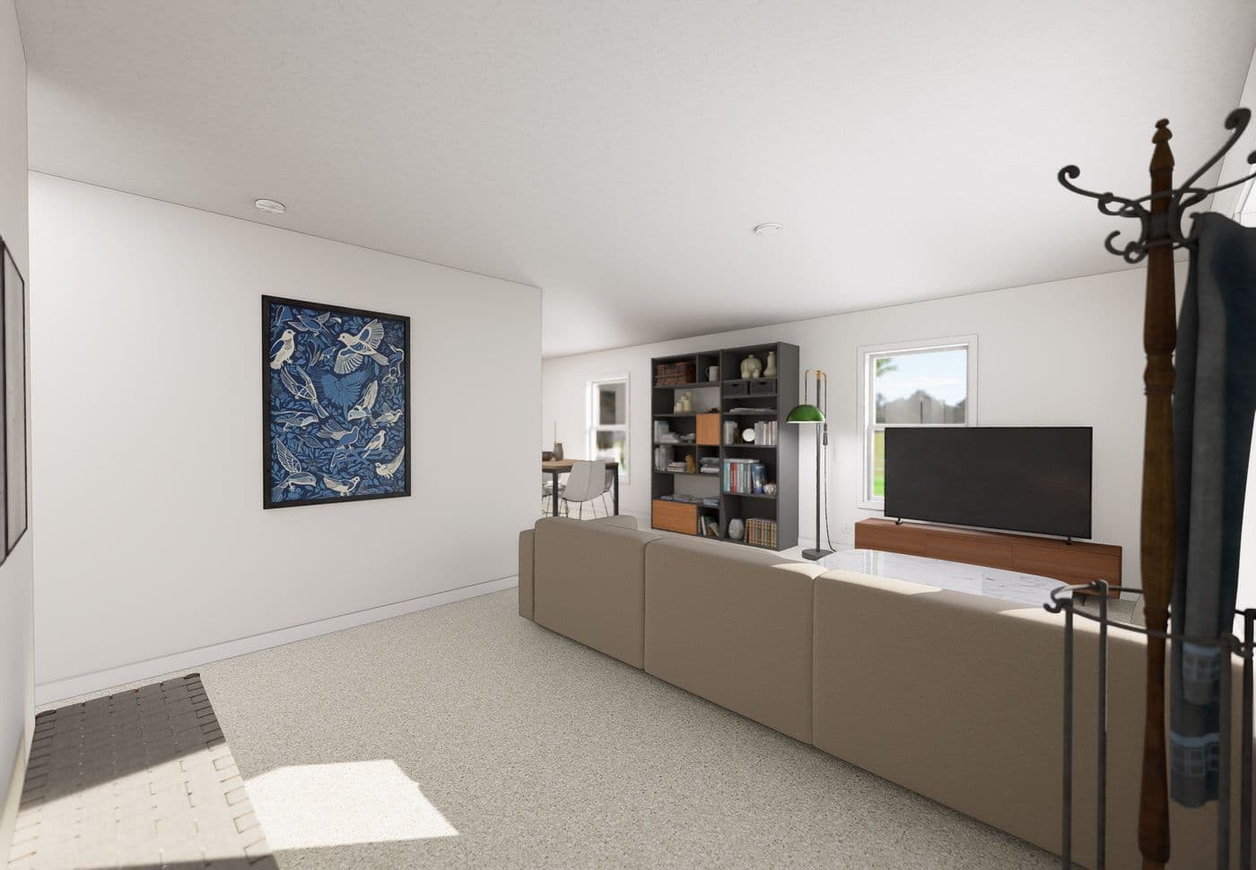 The 5017 IMAGINE Foyer. This Manufactured Mobile Home features 3 bedrooms and 2 baths.