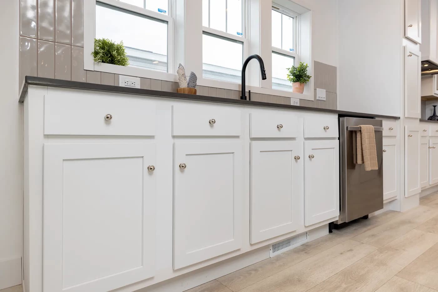 The WINSTON Kitchen. This Manufactured Mobile Home features 3 bedrooms and 2 baths.