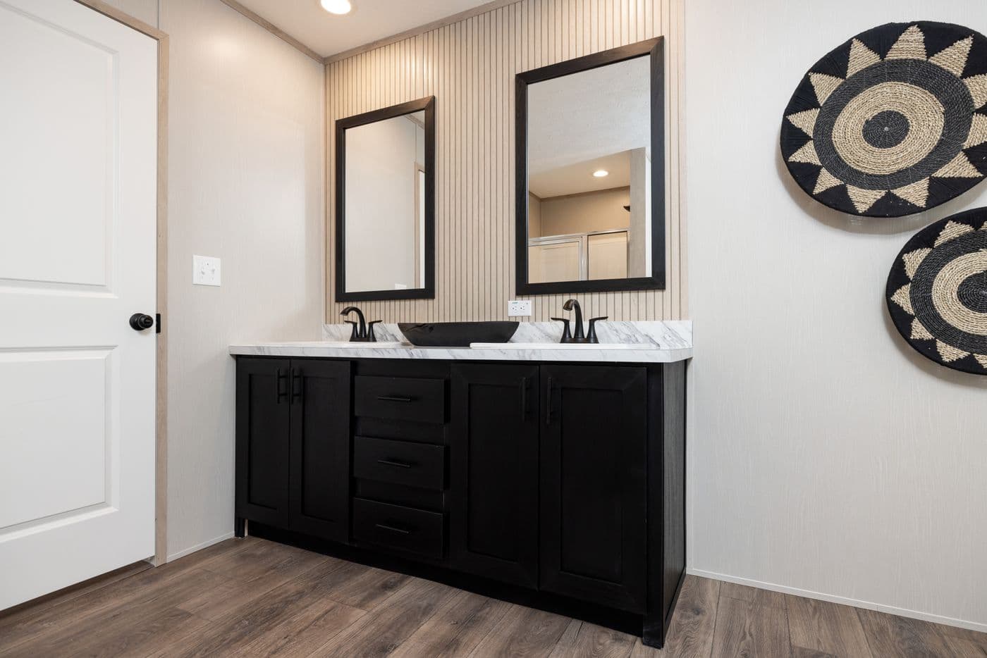 The VISION Primary Bathroom. This Manufactured Mobile Home features 4 bedrooms and 2 baths.