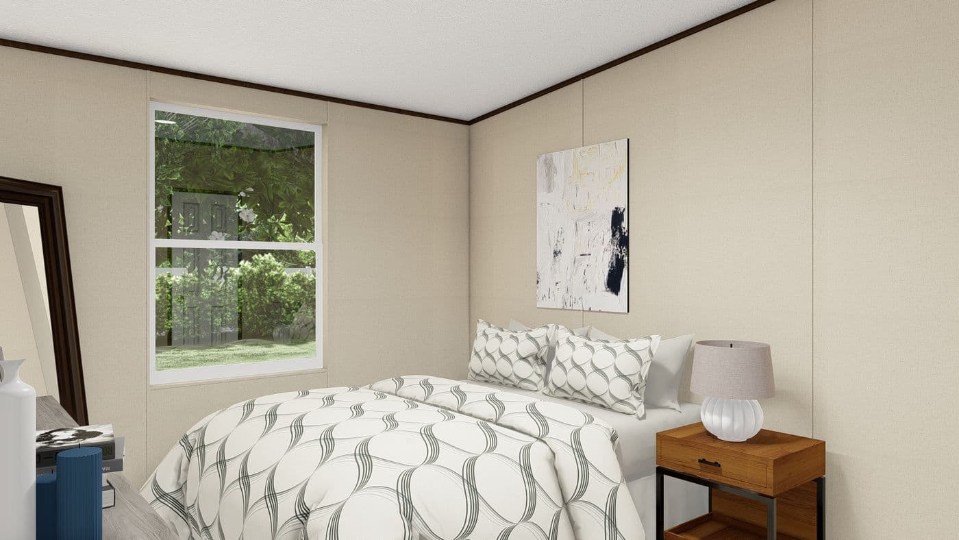 The MARVEL 4 Bedroom. This Manufactured Mobile Home features 4 bedrooms and 2 baths.