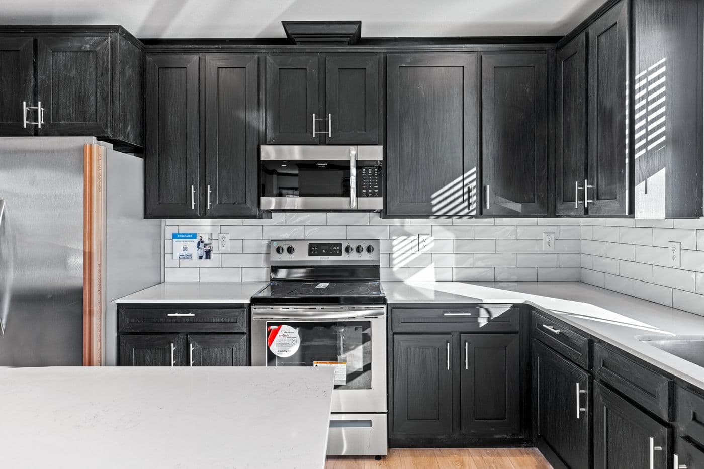 The THE SIERRA Kitchen. This Manufactured Mobile Home features 4 bedrooms and 2 baths.
