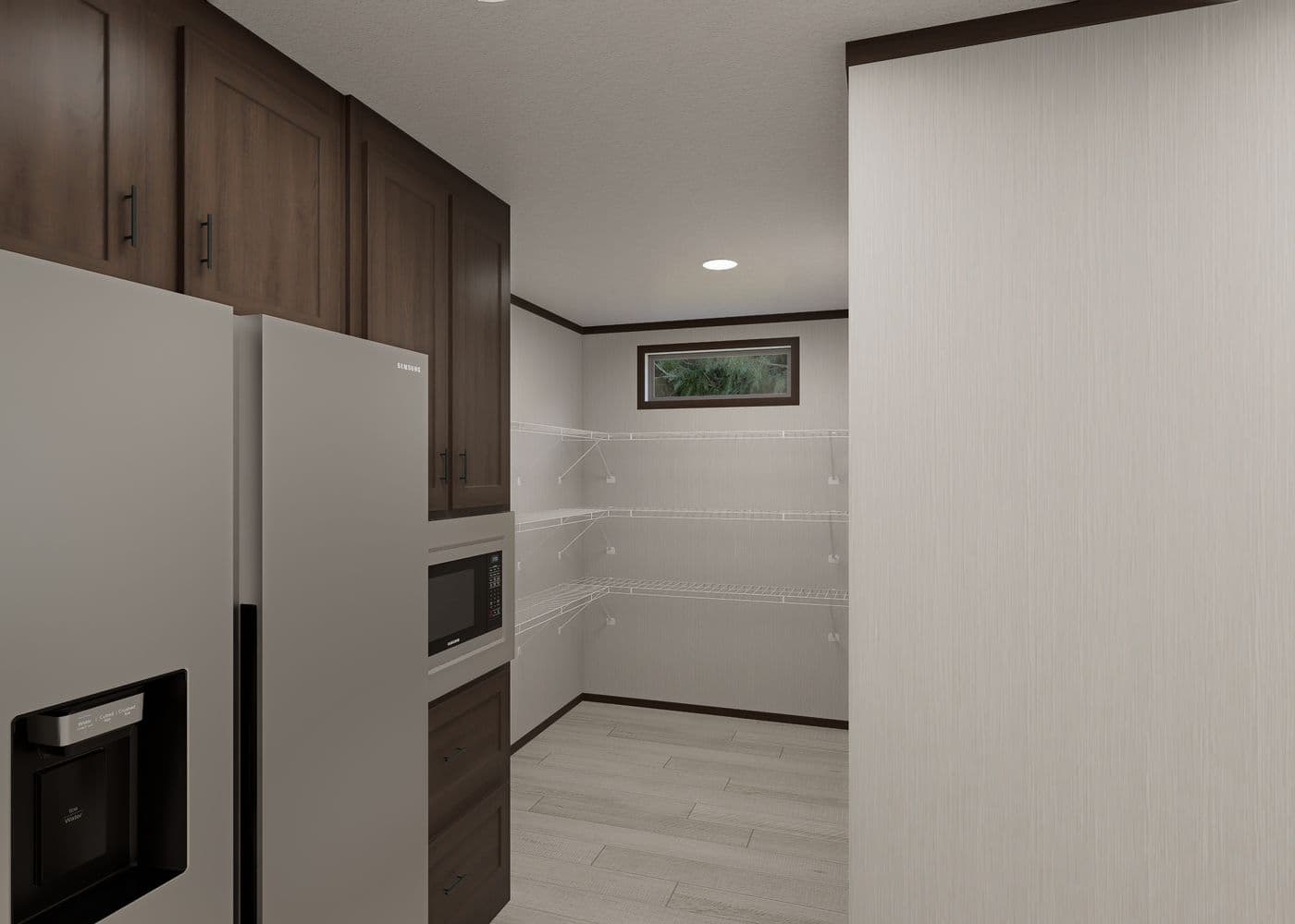 The SAPPHIRE Pantry. This Manufactured Mobile Home features 4 bedrooms and 2 baths.