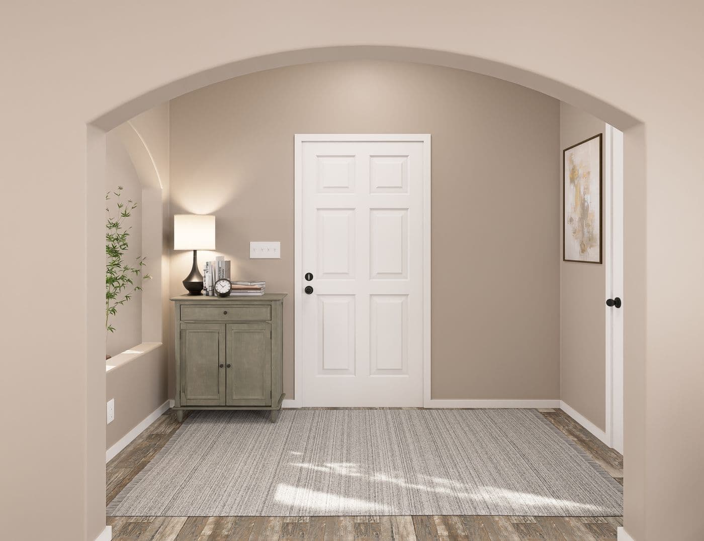 The PREFERRED PLUS CP601F  CLAYTON Foyer. This Manufactured Mobile Home features 3 bedrooms and 2 baths.