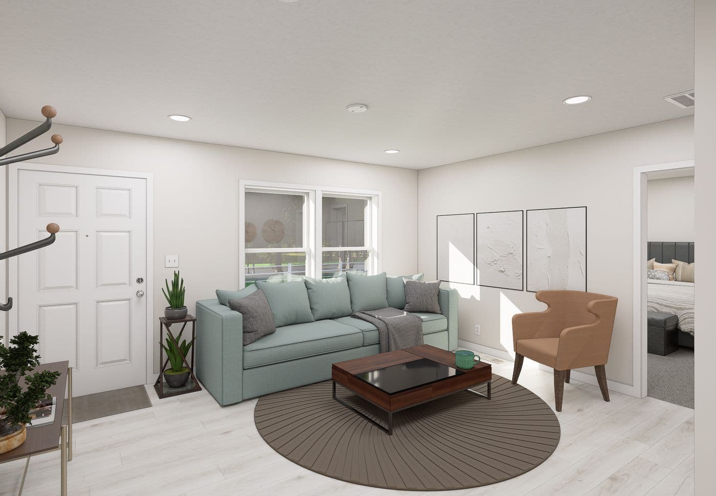 The 5022 IMAGINE Living Room. This Manufactured Mobile Home features 3 bedrooms and 2 baths.