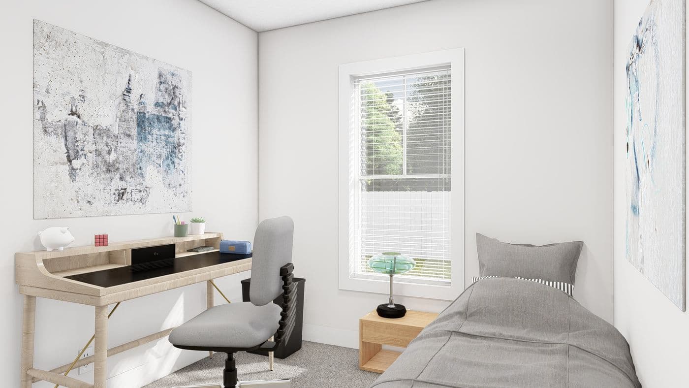 The RAMSEY 218-1 Bedroom. This Manufactured Mobile Home features 3 bedrooms and 2 baths.