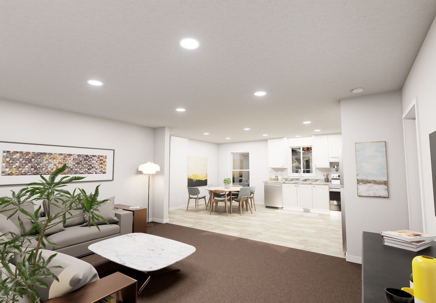 The 5030 IMAGINE Foyer. This Manufactured Mobile Home features 2 bedrooms and 2 baths.