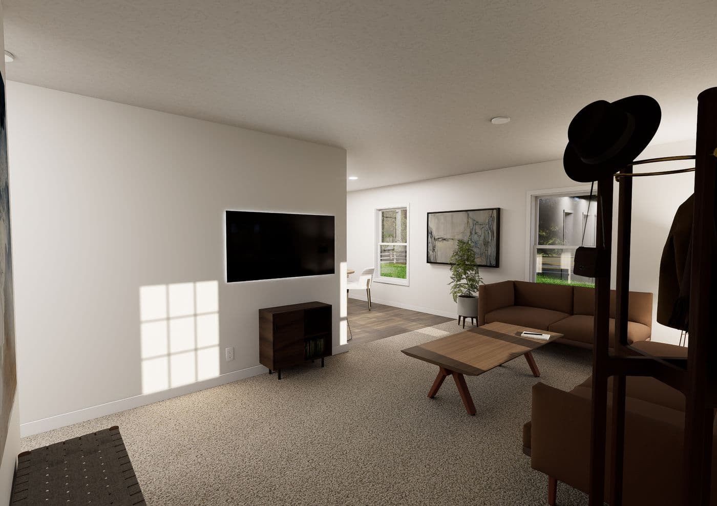 The 5036 IMAGINE Foyer. This Manufactured Mobile Home features 3 bedrooms and 2 baths.