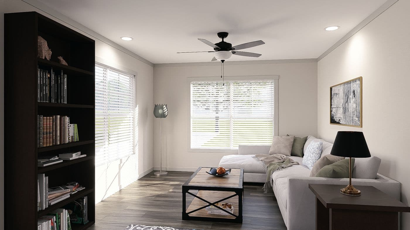 The FARM 3 FLEX DEN Flex. This Manufactured Mobile Home features 3 bedrooms and 2 baths.