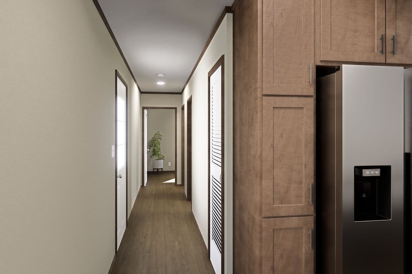 The VOYAGE Flex. This Manufactured Mobile Home features 3 bedrooms and 2 baths.