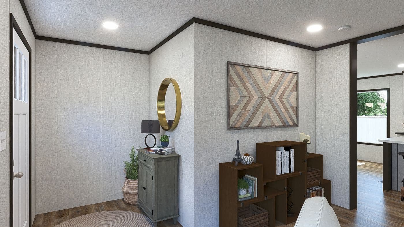 The REVEAL Foyer. This Manufactured Mobile Home features 3 bedrooms and 2 baths.