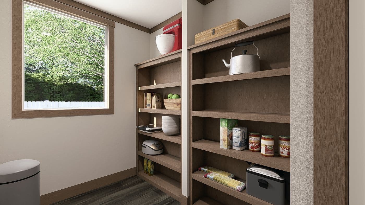 The LIZZIE ELITE Storage. This Manufactured Mobile Home features 3 bedrooms and 2 baths.
