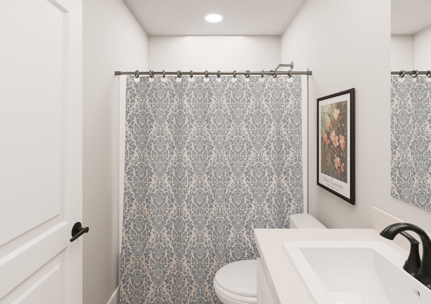 The ANNIVERSARY 1566 Guest Bathroom. This Manufactured Mobile Home features 2 bedrooms and 2 baths.