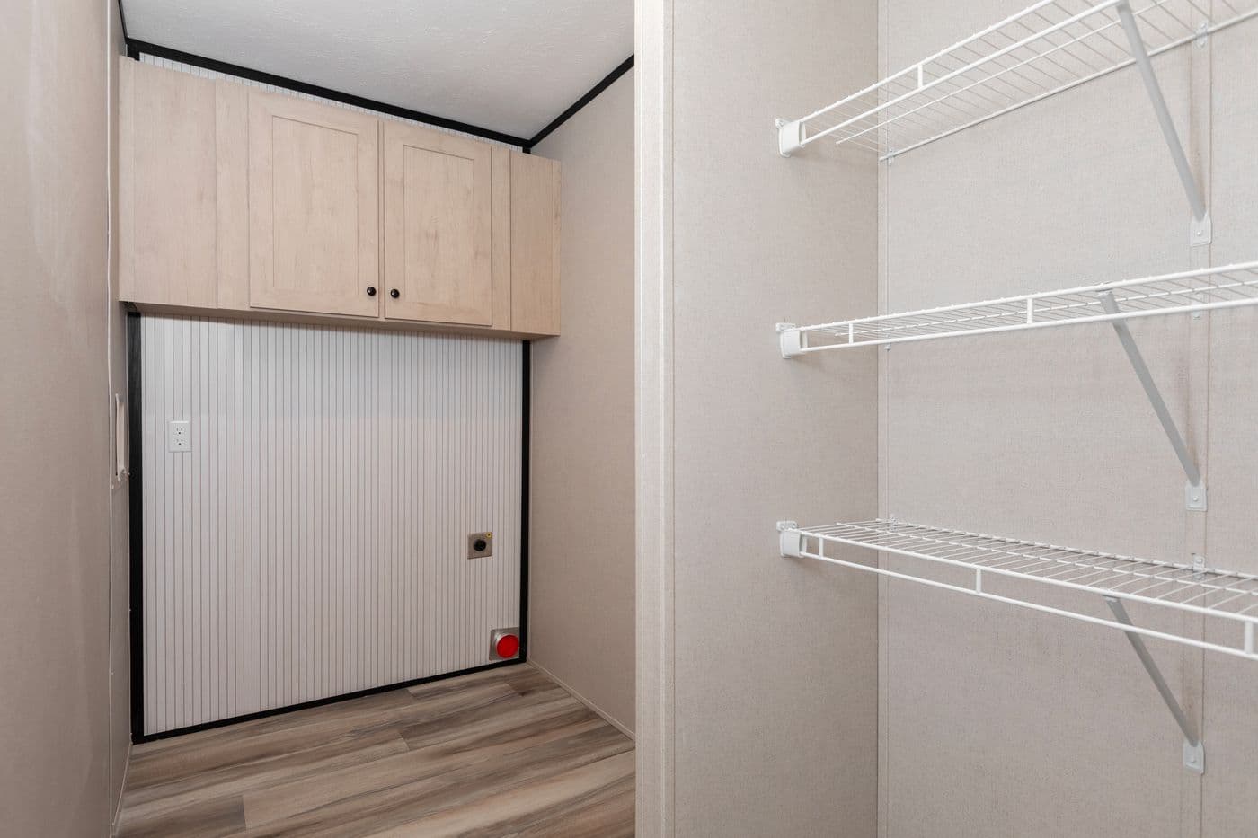 The THE FUJI Utility Room. This Manufactured Mobile Home features 3 bedrooms and 2 baths.