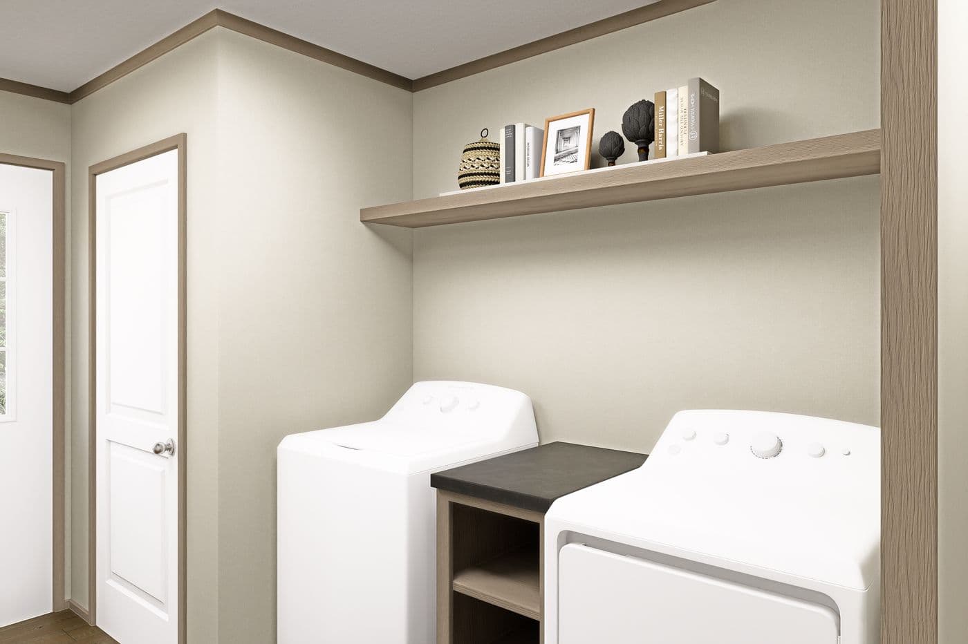 The SUMMIT Utility Room. This Manufactured Mobile Home features 4 bedrooms and 3 baths.