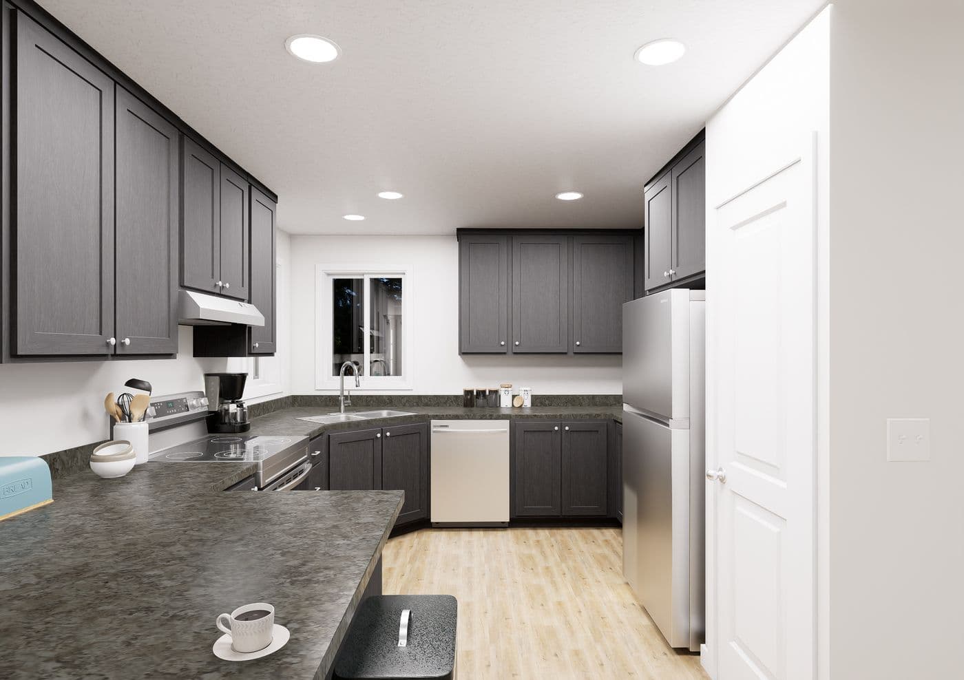 The 5037 IMAGINE Kitchen. This Manufactured Mobile Home features 3 bedrooms and 2 baths.