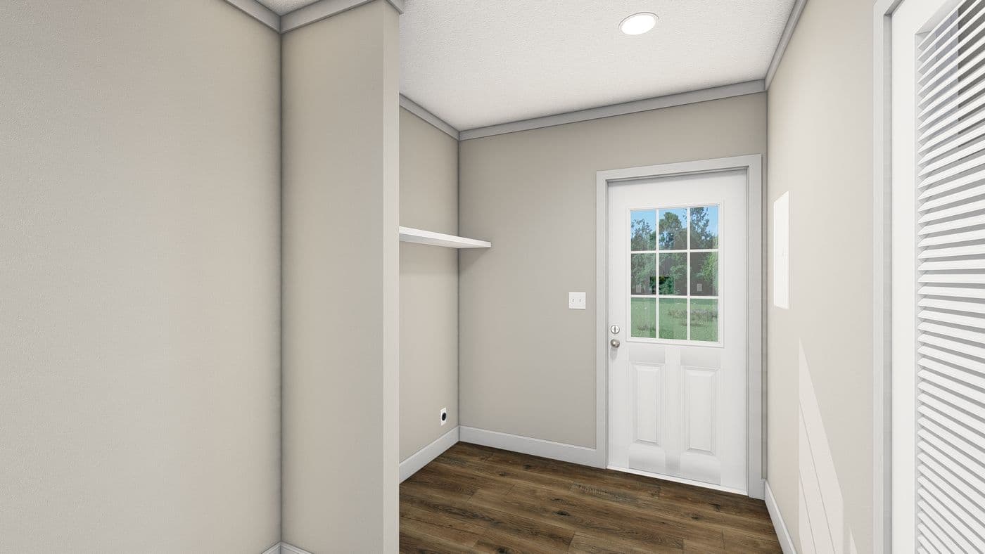 The THE DENALI Utility Room. This Manufactured Mobile Home features 3 bedrooms and 2 baths.