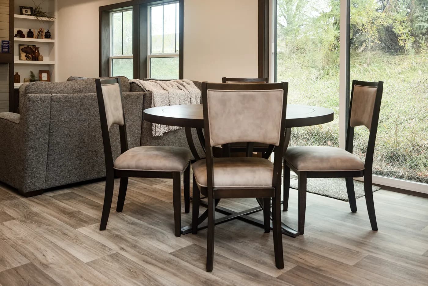 The LEGEND 78 Dining Room. This Manufactured Mobile Home features 3 bedrooms and 2 baths.