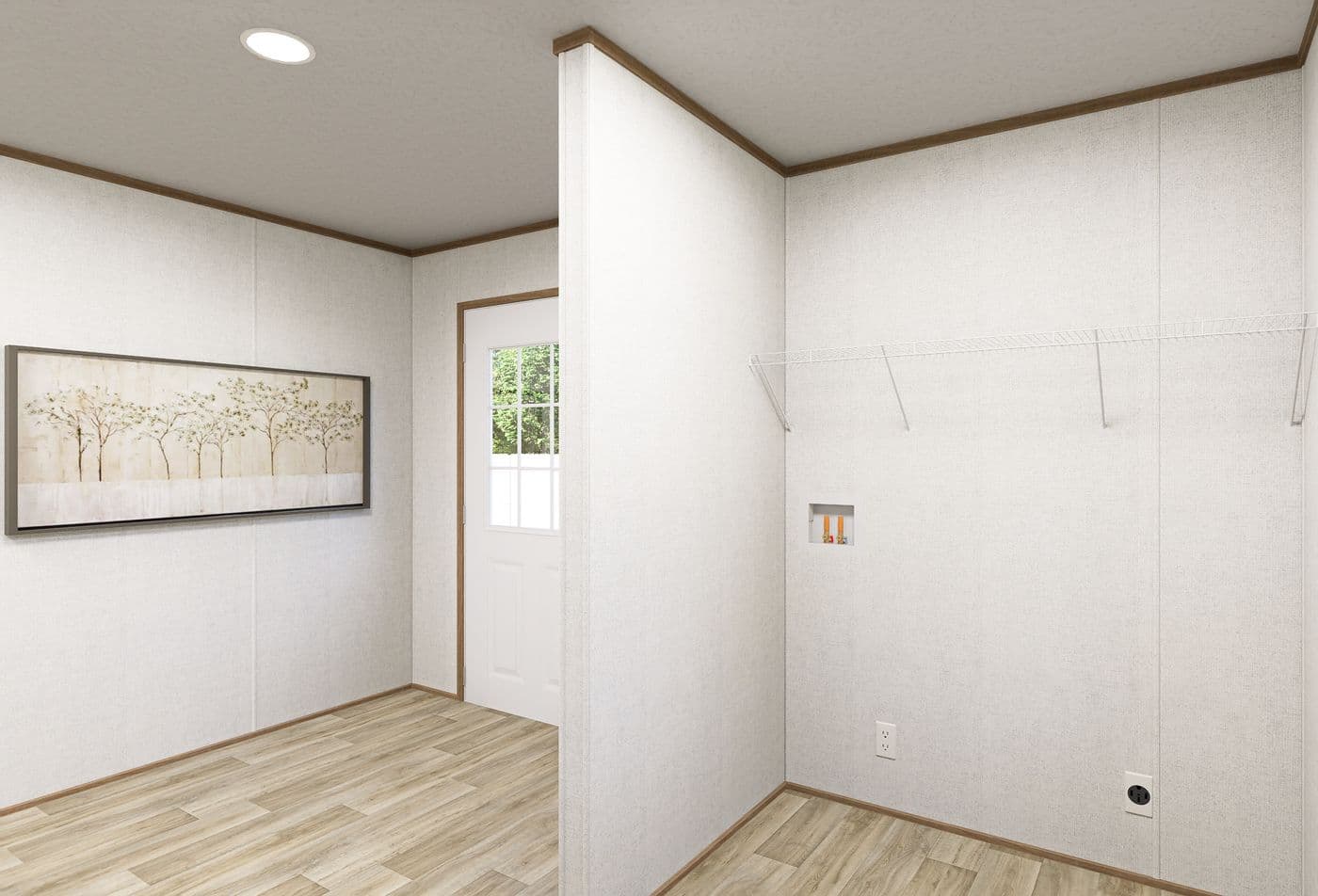 The ELEMENT Utility Room. This Manufactured Mobile Home features 3 bedrooms and 2 baths.