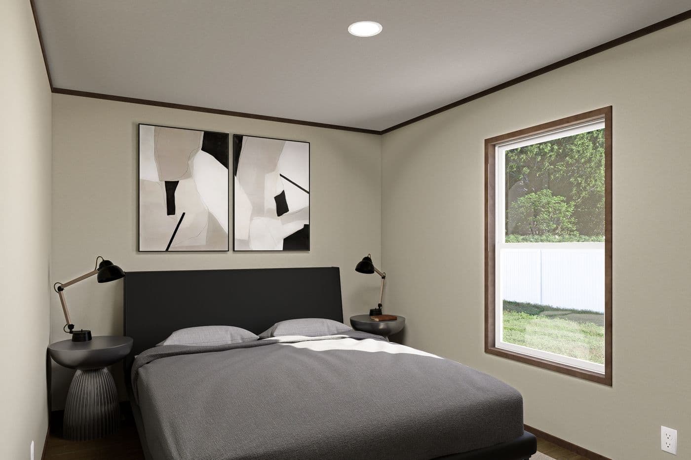 The EXPEDITION Guest Bathroom. This Manufactured Mobile Home features 4 bedrooms and 2 baths.