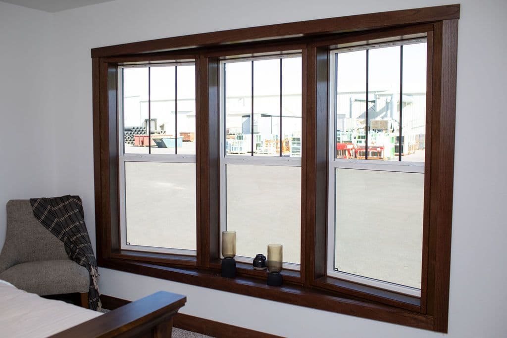 The LEGEND 76-4 Primary Bedroom. This Manufactured Mobile Home features 3 bedrooms and 2 baths.