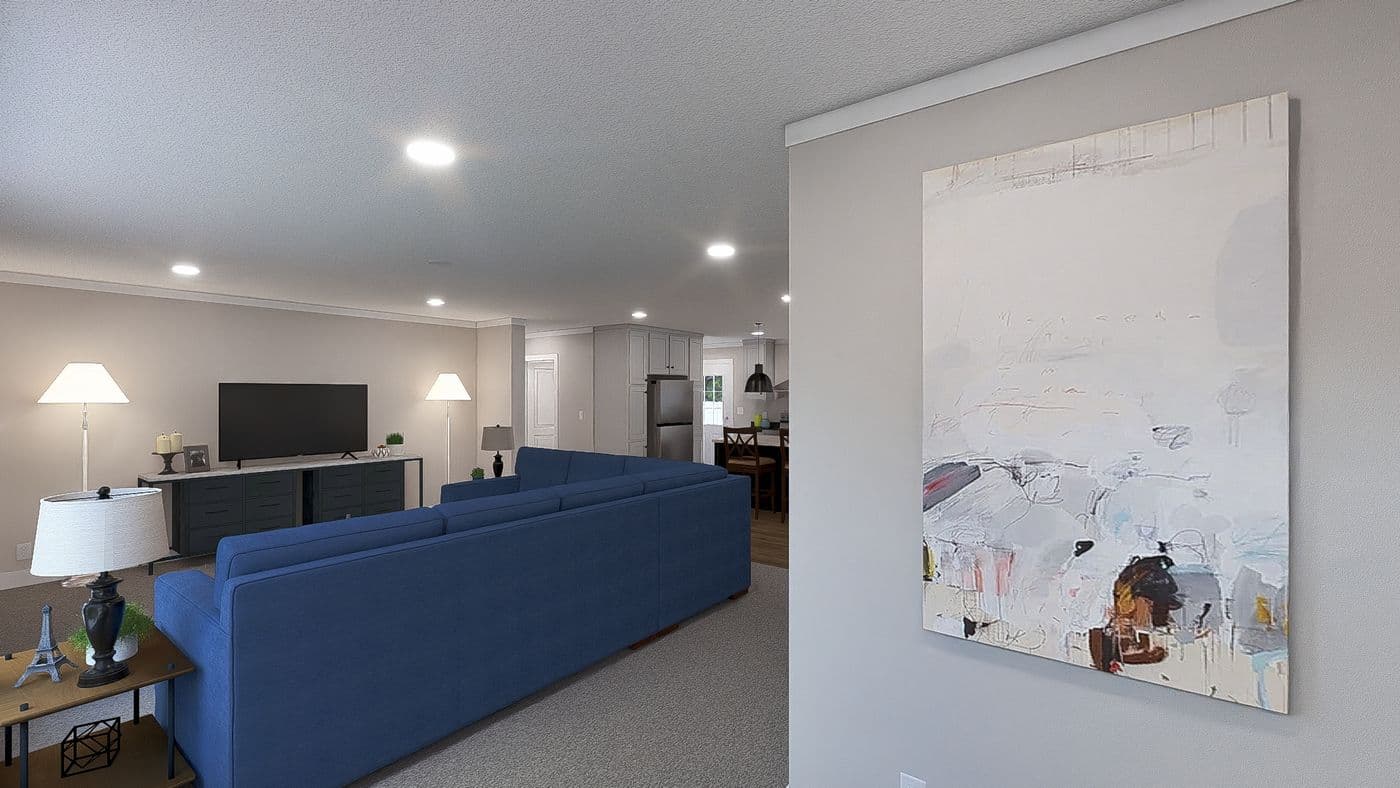The LIMELIGHT Foyer. This Manufactured Mobile Home features 3 bedrooms and 2 baths.