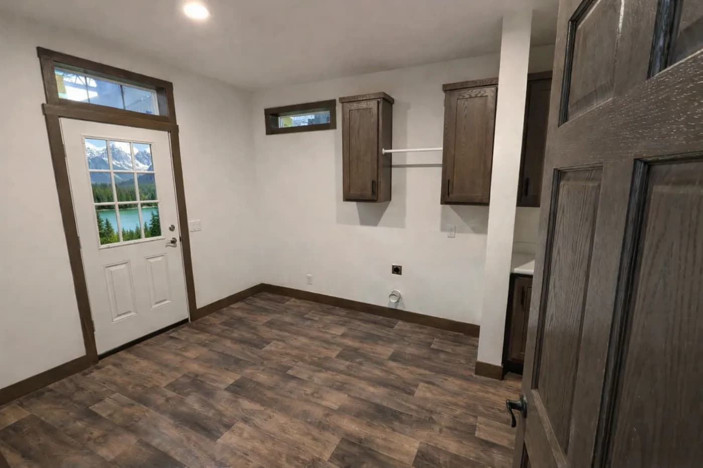 The LEGEND 402 MOD Utility Room. This Modular Home features 3 bedrooms and 2 baths.
