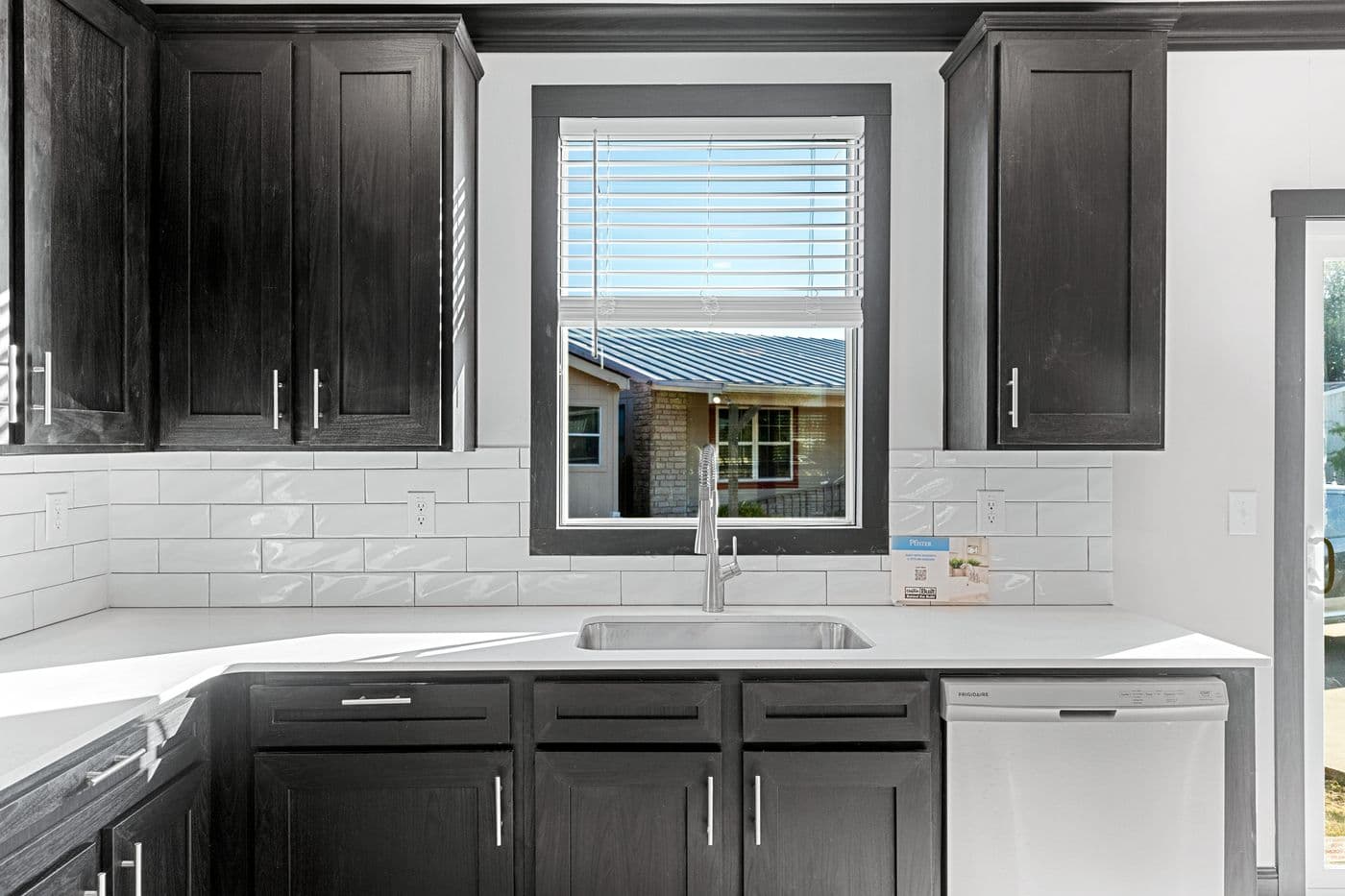 The THE SIERRA Kitchen. This Manufactured Mobile Home features 4 bedrooms and 2 baths.