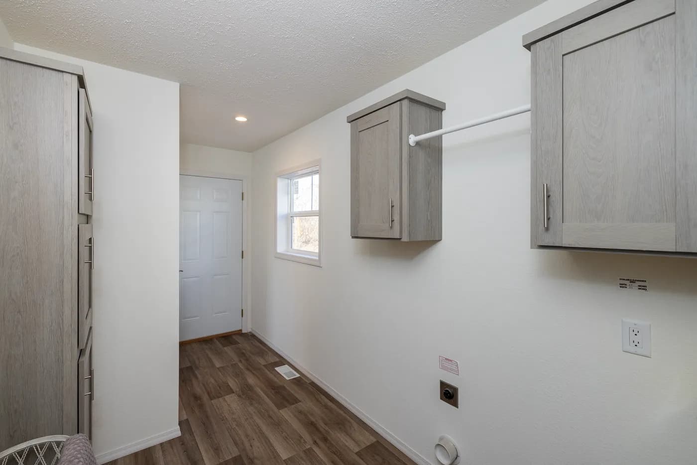 The ROOSEVELT Utility Room. This Manufactured Mobile Home features 3 bedrooms and 2 baths.