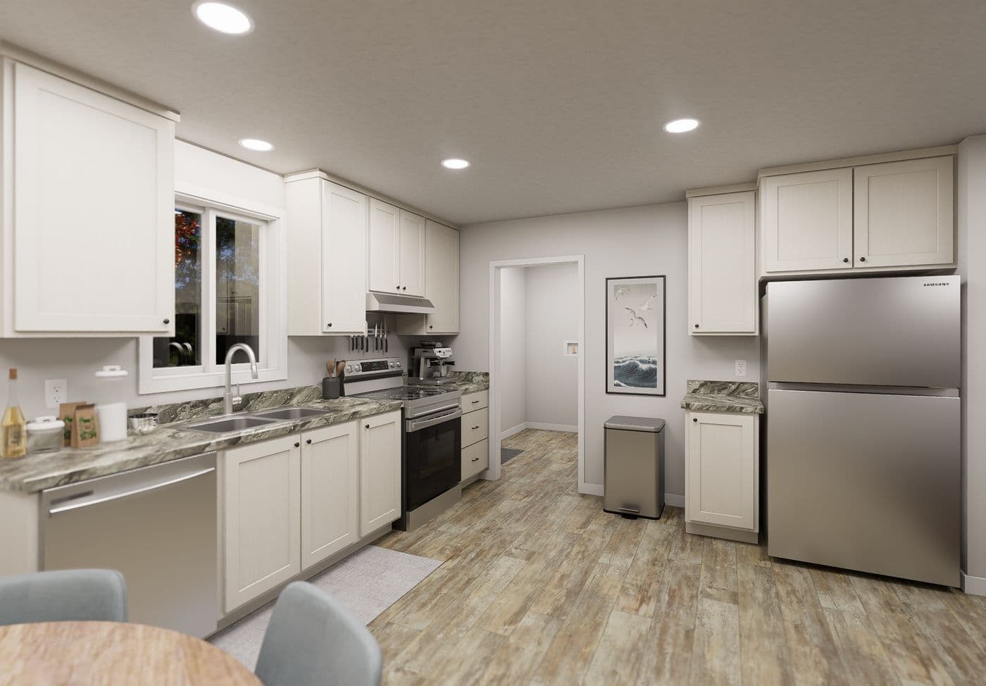 The 5030 IMAGINE Kitchen. This Manufactured Mobile Home features 2 bedrooms and 2 baths.