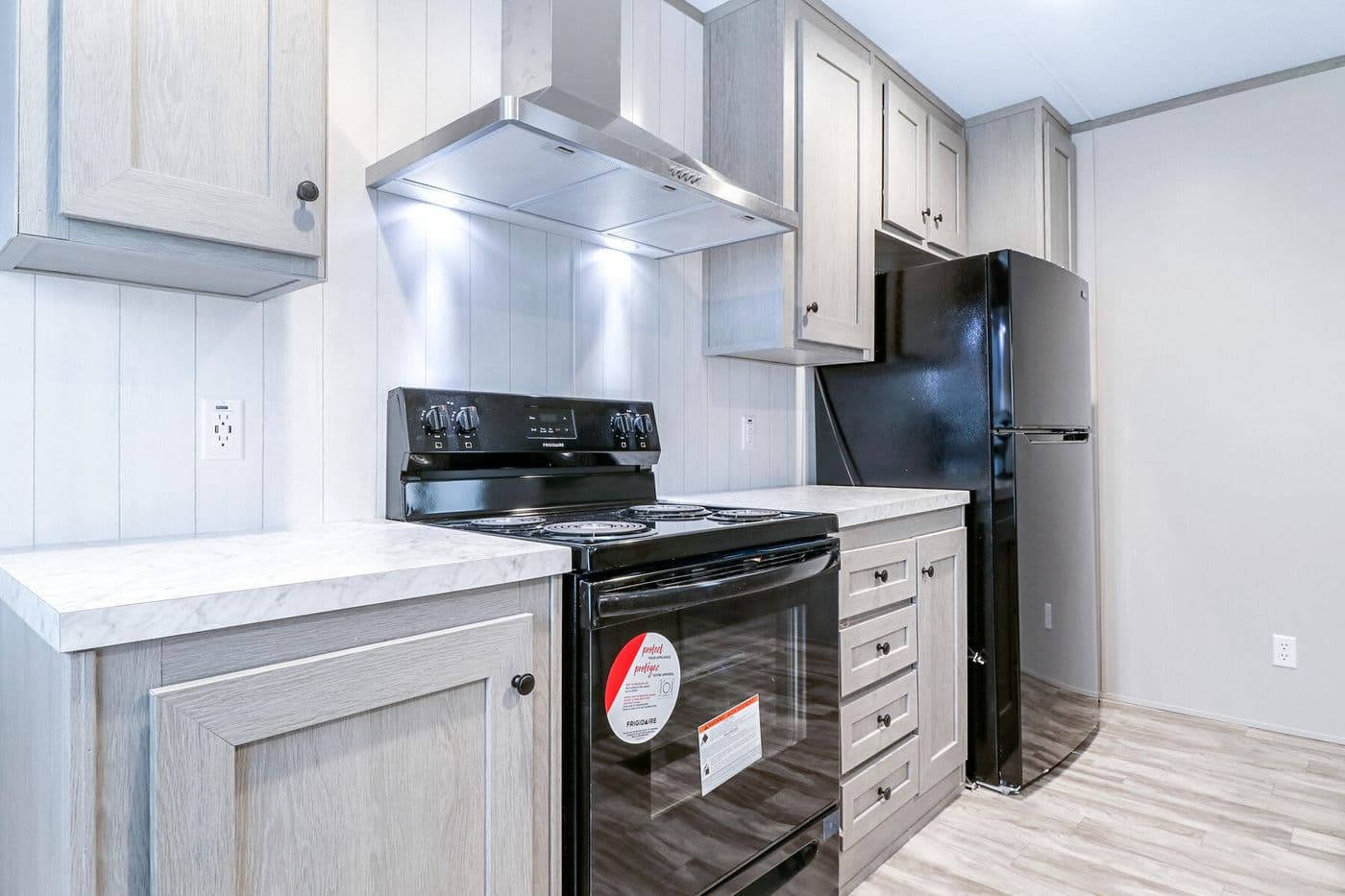 The BREEZE 16723A Exterior. This Manufactured Mobile Home features 3 bedrooms and 2 baths.