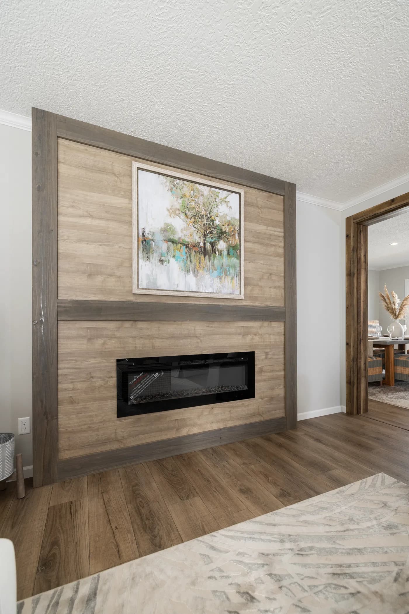 The THE JEFFERSON Living Room. This Manufactured Mobile Home features 3 bedrooms and 2 baths.